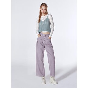 Simple Cotton Pants (LAVENDER)