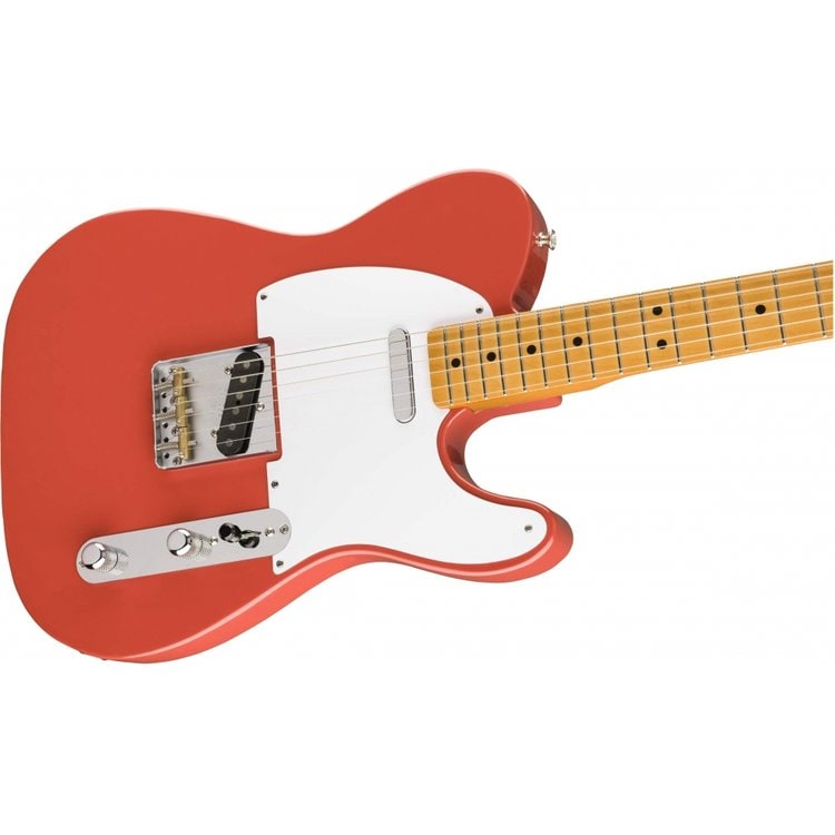 Fender Vintera 50s Telecaster Maple Fingerboard Fiesta Red SSG.COM