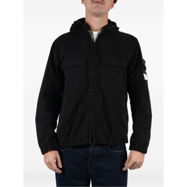 26SS 스톤 아일랜드 자켓 L1S15 4100077 S0A10 V0029 BLACK DOM