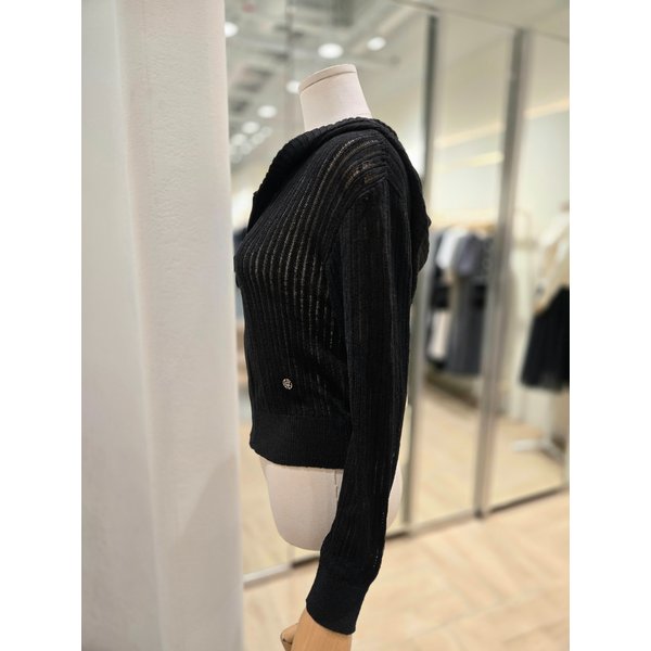 [부산점] 메쉬조직 후드 가디건 (PR2KG561)