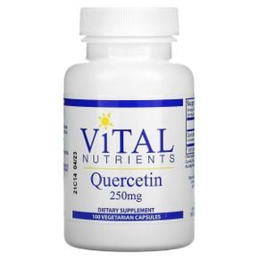 바이탈 뉴트리언트 Quercetin 250 mg 100 Vegetarian 정