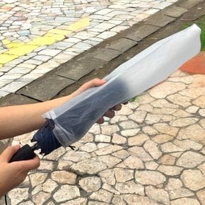 우산 보관 파우치 투명 커버 비닐