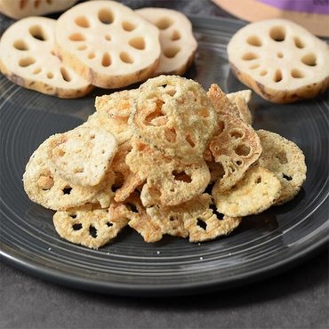 자연맛남 [티각태각] 연근부각 100g