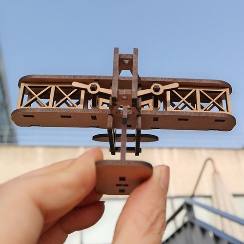 모또나무 라이트 형제 세계 비행기 3D입체퍼즐 만들기 상품이미지 2