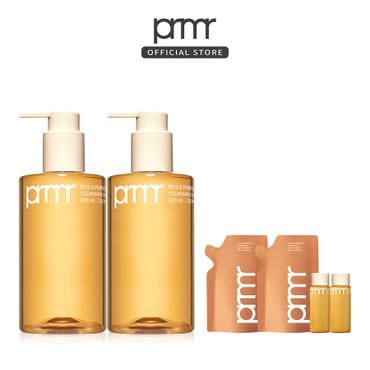 프리메라 [PRMR] 마일드 클렌징 오일 투 폼 300ml 더블(260ml 추가증정)
