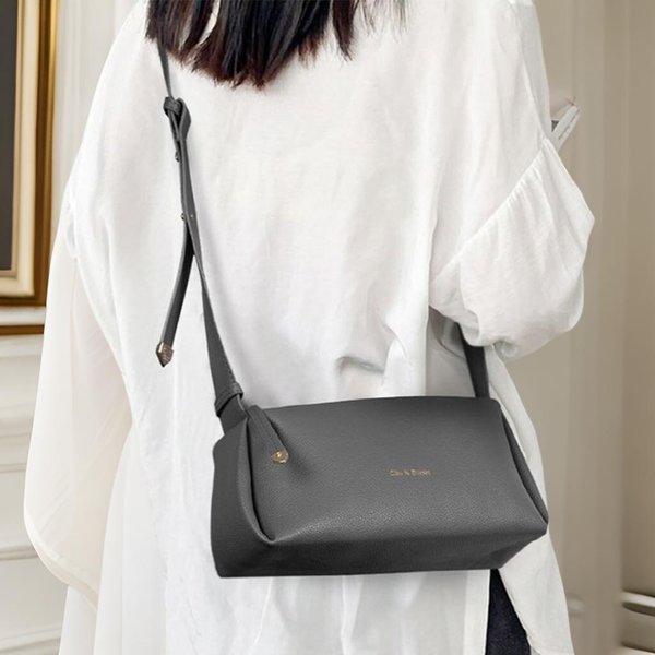 [옷자락] 여자 투웨이 스트랩 심플 사각 크로스백