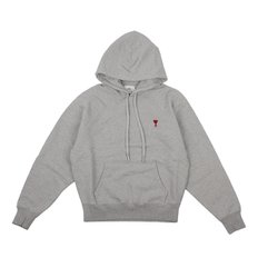 24SS 하트 로고 후드 티셔츠 BFUSW205 747 0951 (GREY)