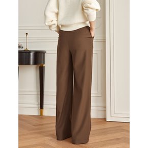 YY_Irregular high waist wide pants