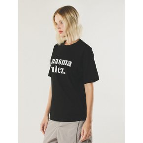 MSMRZ cool cotton T-shirt_Black/white