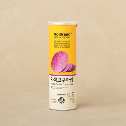 노브랜드 자색고구마칩 160 g◆