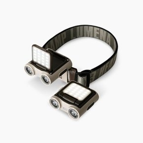 X3 LED 헤드랜턴 캡라이트 [베이지]