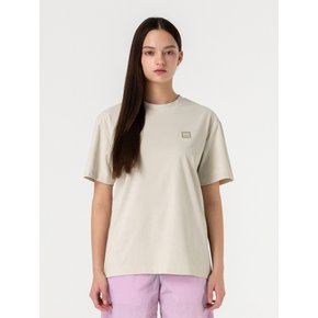 AIR DRY BIG LOGO TEE-LIGHT BEIGE