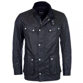 바버 B.Intl Duke Wax Jacket - Black (MWX0337 BK91) (듀크 왁스 자켓)