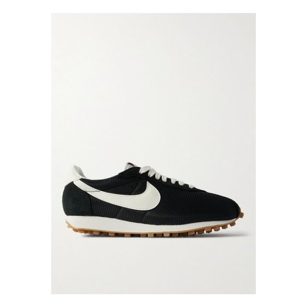 Ld-1000 스웨이드 가죽 트리밍 메시 스니커즈 블랙 1647597358690569