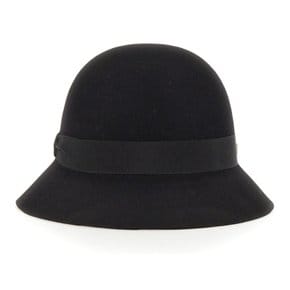 [해외배송] 헬렌카민스키 로고 장식 페도라 HAT51532_BLACK