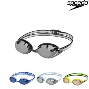 뱅퀴셔 3.0 패킹 미러 수경 SPEEDO VANQUISHER 3.0