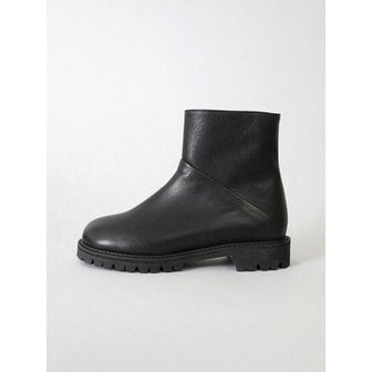 heenn Chunky Sole Ankle Boots . BK 2 (양가죽/기모안감)