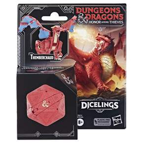 Dungeons & Dragons 명예 중 도둑 D&D Dicelings 레드 드래곤 소장용 액션 피규어