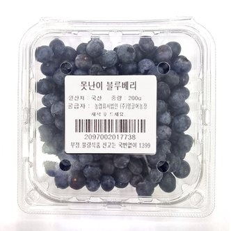  못난이 블루베리 200g(팩)