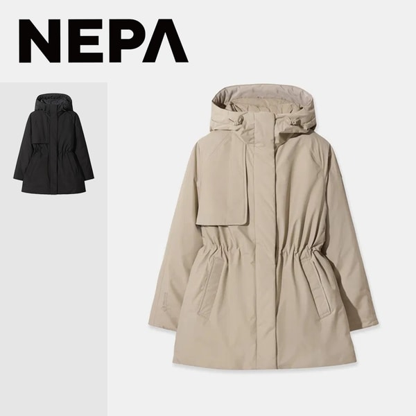 [부산점] 여성 벤투스 윈드스토퍼 후디 미드 다운자켓 7L82069