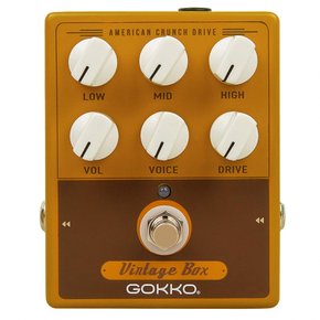 GOKKO AUDIO 앰프 시뮬레이터 펜더 앰프 소리 페달 이펙터 Vintage Box American Sound GK-33