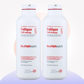 닥터포헤어 폴리젠 Cell셀에너지 샴푸 500ml 2EA