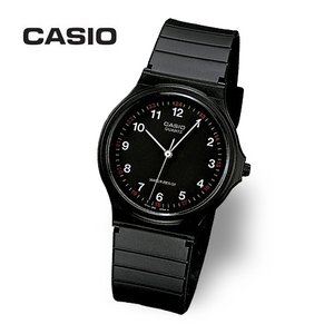 카시오 [정품] CASIO 카시오 MQ-24-1B 저소음 수능 손목시계 학생 시험 수험생