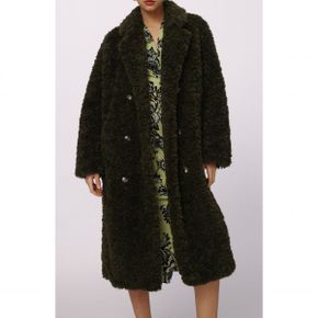 5102781 Diane von Furstenberg Melanie Faux Fur Coat