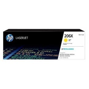 HP 토너 W2112X No 206X 노랑 2,450매