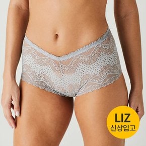 러블리 50550 블루그레이 레이스 사각팬티