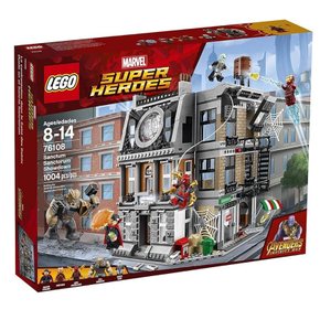 레고 LEGO 슈퍼 히어로즈 닥터 스트레인지의 신성한 관에서의 전투 76108