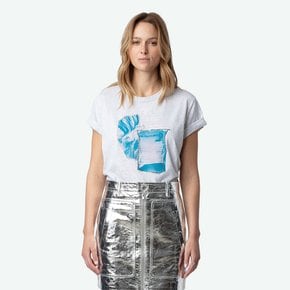 [여주점] 반팔 티셔츠 Anya Photoprint T-shirt ZE4FFCTTE023Z03