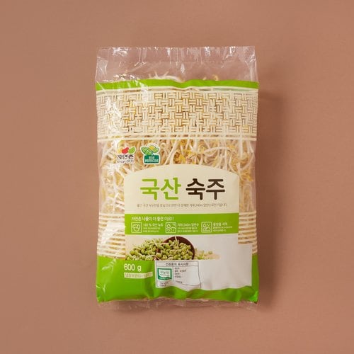 국산무농약 숙주 600g(봉)