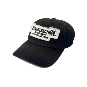 코드 Burning Flag Bleach Washed Cap_Dust BK