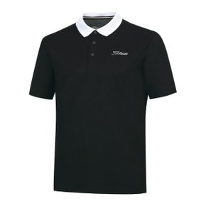 M 타이틀리스트골프반팔티 CQK TKPMS3201-06 COLOR CONTRAST POLO SHIRT