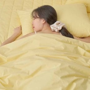 수퍼코튼 60수 고밀도 순면 누빔이불커버 베개세트Q 8color