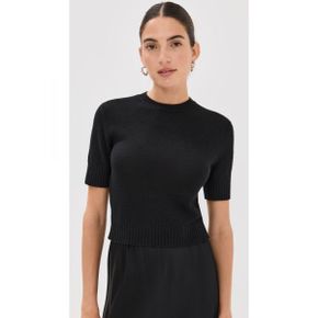 4966896 Jil Sander Open Stitch Short Sleeve Sweater