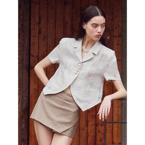 [LINE] Linen Summer Jacket (Beige)