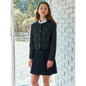 Olson crop tweed jacket_NA