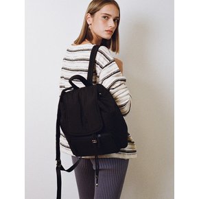 LOVE BELL PADDED BACKPACK(BLACK)