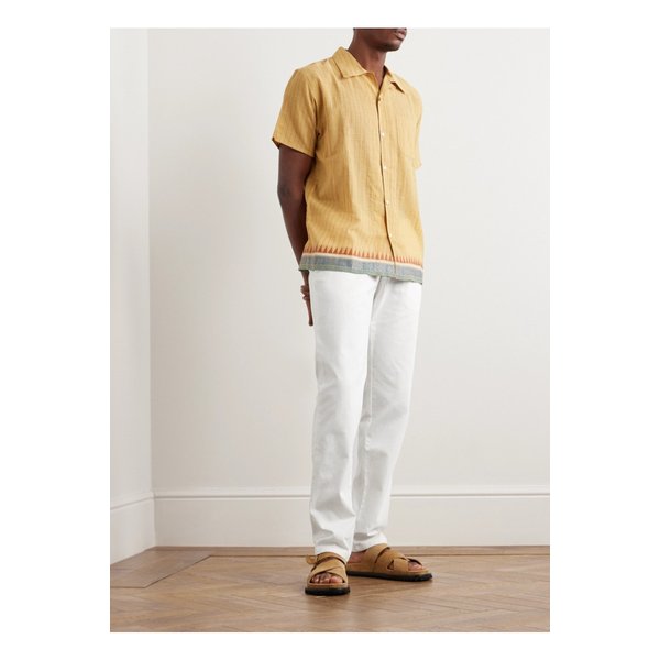 패론 스트레이트 코튼 블렌드 트윌 팬츠 1647597290978087