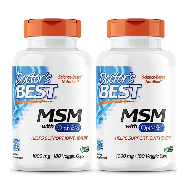 닥터스베스트 MSM with OptiMSM 1000mg 180정 2개