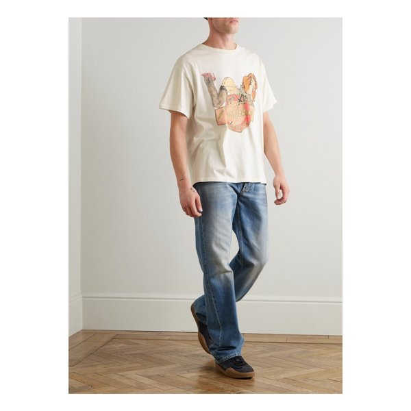 토이즈 4 러브 글리터 프린트 코튼 저지 티셔츠 46376663162903232