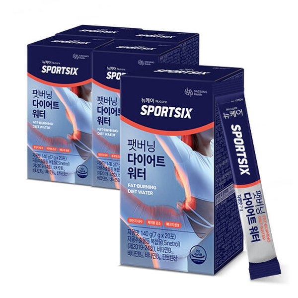 스포식스 팻버닝 다이어트 워터 (20포) 5박스