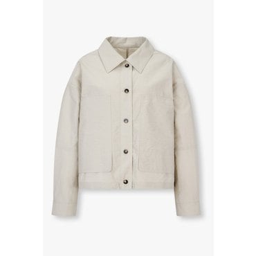 VOV 린넨 블렌드 스트링 헴 점퍼(7115220303)