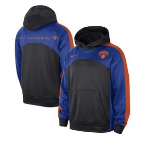 [해외] 1015805 나이키 NBA 뉴욕 닉스 Nike Authentic Starting Five Force Hoodie Black/Blue