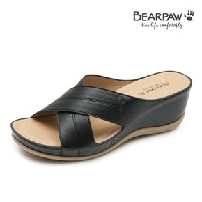 베어파우(BEARPAW)HEIDI 여성 키높이 쿠션 슬리퍼 K2263001QB-W