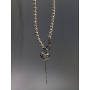 Heart Edition pearl necklace