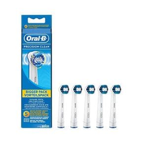 독일 오랄비 전동칫솔 브라un OralB Precision Clean 일렉트릭 교체 Toothbrush 헤드s Pack of 5