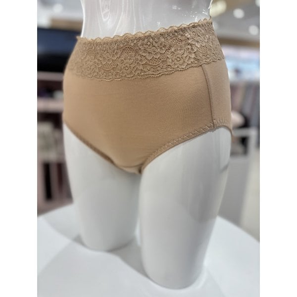[여주점] 와코루 허리레이스 모달 스판 똥배커버 부인군 팬티 [WPT3798] OB